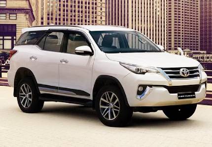 Hire Toyota Fortuner Self Drive Car