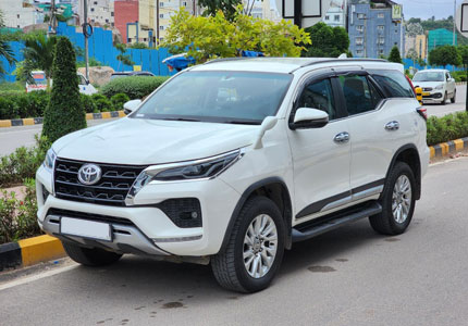 Hire New Fortuner Self Drive Car